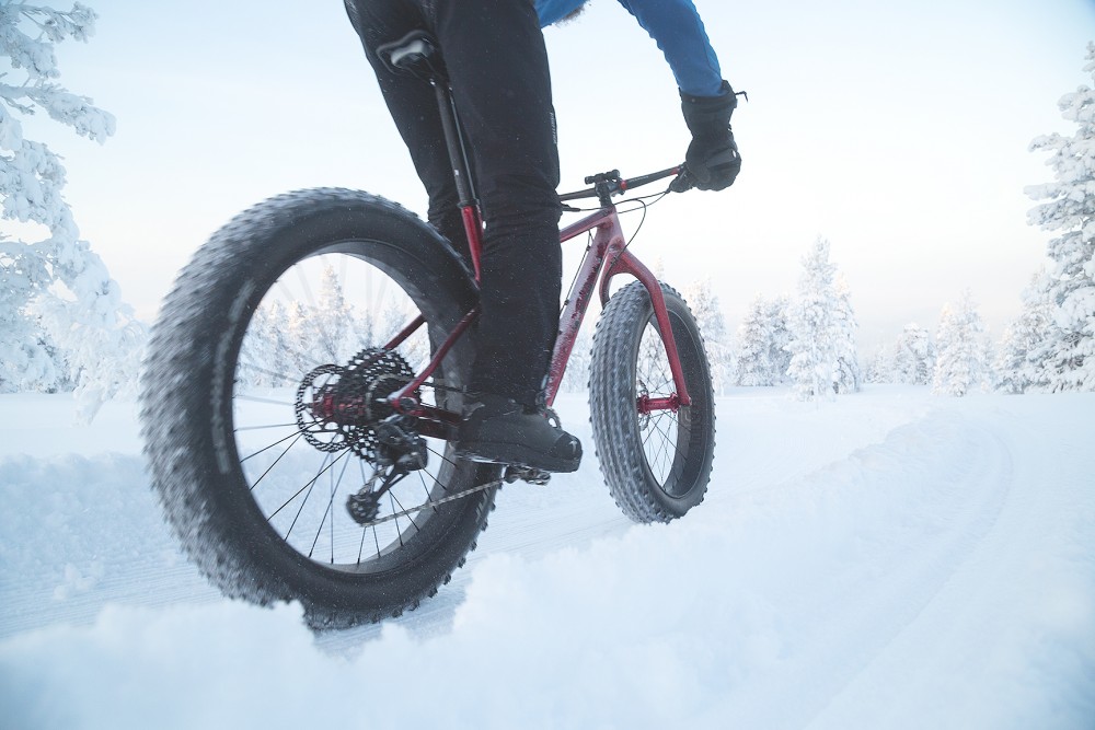 fatbike, talvipyöräily, läskipyörä